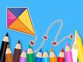 Logħba Ktieb Kulur: Bowknot Kite  onlajn