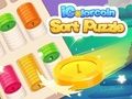 Logħba Icolorcoin: issortja puzzle onlajn