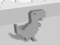 Logħba T-Rex Run 3D onlajn