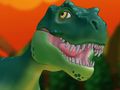 Logħba Dino Run: Lava onlajn