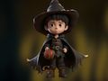 Logħba Escape Boy Witch Scary onlajn