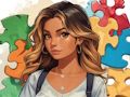 Logħba Jiżżerżaq Anime Puzzle  onlajn