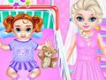 Logħba Jum il-Ħsieb ta' Little Elsa  onlajn