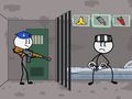 Logħba Storja ta' Jailbreak ta' Stickman onlajn Logħba Storja ta' Jailbreak ta' Stickman onlajn