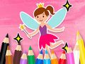 Logħba Ktieb Kulur: Little Pretty Fairy  onlajn