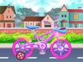 Logħba Girl Bike Waħħal Ħasil Salon  onlajn