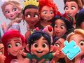 Logħba Jigsaw Puzzle: Ritratt tal-Familja tal-Prinċipessa Disney  onlajn