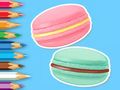 Logħba Ktieb tal-kulur: Macaron  onlajn