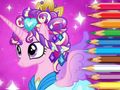 Logħba Ktieb tal-kulur: Pony Princess  onlajn