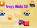 Logħba Frogy Ninja 2d onlajn