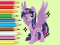 Logħba Ktieb tal-kulur: Twilight Sparkle  onlajn