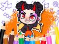Logħba Ktieb tal-kulur: Avatar World Cute Devil  onlajn
