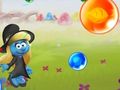 Logħba Smurfs Bubble Story onlajn