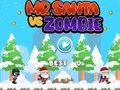 Logħba Mr Santa vs Zombie onlajn
