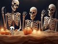 Logħba Ħarba tal-Kolonja Skeletru Halloween onlajn