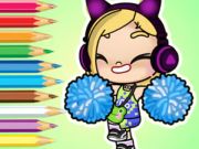 Logħba Ktieb tal-kulur: Avatar World Cheerleader onlajn Logħba Ktieb tal-kulur: Avatar World Cheerleader onlajn