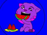 Logħba Talking Tom Kotba tal-kulur  onlajn
