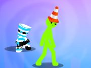 Logħba Parkour Master: Stickman Razza  onlajn