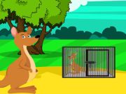 Logħba Red Kangaroo Baby Salvataġġ minn Gaġġa  onlajn