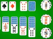 Logħba Klondike Solitaire 4 ilbiesi onlajn
