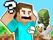 Logħba Kwizz tat-Tfal: Aqta' Minecraft Voice  onlajn