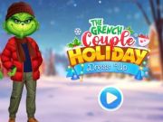 Logħba Il-Grinch Couple Holiday Dress Up  onlajn