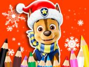 Logħba Ktieb tal-kulur: Paw Patrol Christmas onlajn Logħba Ktieb tal-kulur: Paw Patrol Christmas onlajn