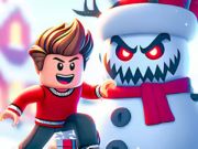 Logħba Puzzle Jigsaw: Battle Snowball Roblox onlajn