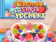 Logħba Blonde Sofia: jogurt niexef  onlajn