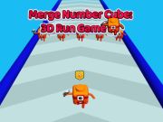 Logħba Merge Numru Cube 3D Run Game  onlajn