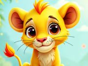 Logħba Puzzle Jigsaw: Baby Simba  onlajn