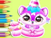 Logħba Ktieb tal-kulur: Birthday ta ’Baby Fluff  onlajn