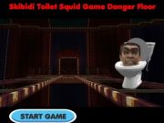 Logħba Skibidi toilet squid game periklu floor  onlajn