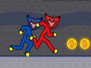 Logħba Stickman Huggy Party Duo onlajn