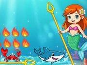 Logħba Princess vs Shark onlajn