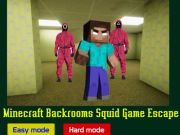 Logħba Minecraft Backrooms Squid Game Escape onlajn