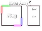 Logħba Neon Pong 1 onlajn
