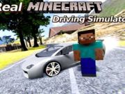 Logħba Simulatur tas-sewqan Real Minecraft  onlajn