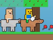 Logħba Baby noob vs baby obby horse onlajn
