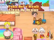Logħba Toka Boka Home Clean Up Design onlajn