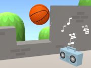 Logħba Bounce dunk basketball onlajn