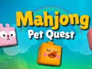 Logħba Mahjong Pet Quest  onlajn
