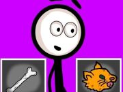 Logħba Stickman jagħżel azzjonijiet  onlajn
