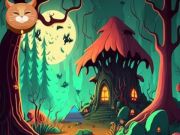 Logħba Tifla taħrab witches perikolużi  onlajn