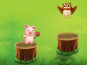 Logħba Pigys Panic Forest  onlajn