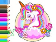 Logħba Ktieb tal-kulur: Ġnien Unicorn  onlajn