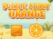 Logħba Puzzle dwar oranġjo  onlajn