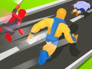 Logħba Superhero Trasform Change Race onlajn