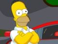 Logħba Parkeġġ tal-karozzi Simpsons  onlajn
