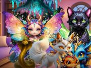Logħba Familjari misterjużi Bestjarju Enchanted onlajn
